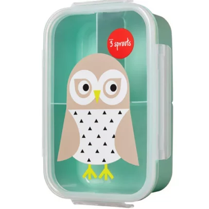 3 Sprouts uzsonnás doboz bagoly