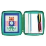 Petit Collage 100% organikus mágneses rajzkészlet utazáshoz