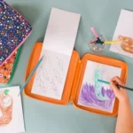 Petit Collage 100% organikus mágneses rajzkészlet utazáshoz