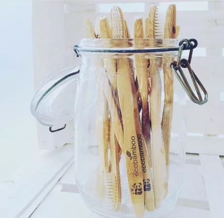 Ecobamboo vegán bambusz fogkefe