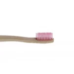 Ecobamboo bambusz fogkefe soft pink