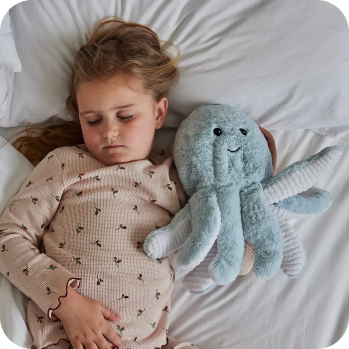 Warmies levendulás plüss polip